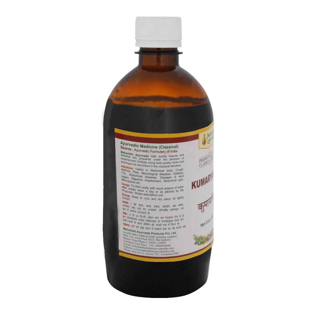 Maharishi Ayurveda Kumaryasava for Menstrual, 450ml-2.webp